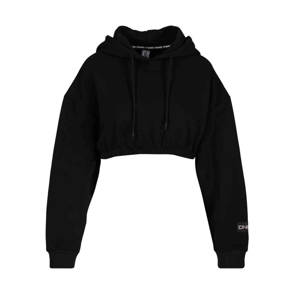 Dangerous DNGRS - EvilFuture Crop Hoodie - Zwart
